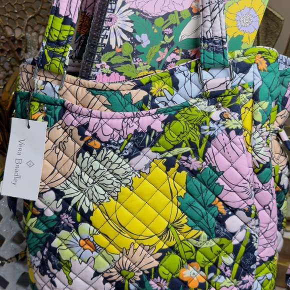 NWT Vera Bradley Glenna Satchel & Notebook BLOOM BOOM BUNDLE (RETIRED PATTERN) - Picture 16 of 16